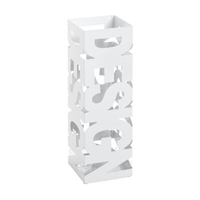 HAKU Möbel parapluhouder wit, metaal Afmeting: L 16 cm x H 48 cm x D 16 cm, Stijl: Modern HAKU Möbel parapluhouder wit, metaal Afmeting: L 16 cm x H 48 cm x D 16 cm, Stijl: Modern