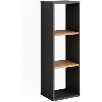 Vicco Staande rek "Orlando", antraciet/gouden eiken, 30 x 90,5 cm Vicco Staande rek "Orlando", antraciet/gouden eiken, 30 x 90,5 cm
