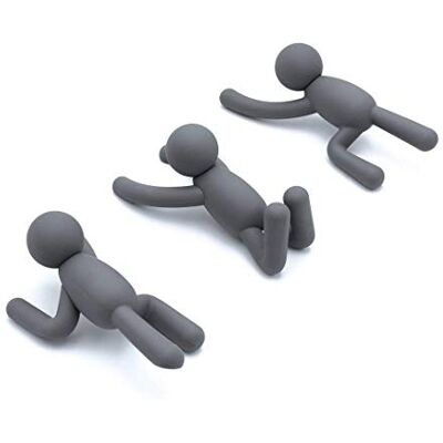Umbra Buddy Set van 3 decoratieve wandhaken voor jassen, sjaals, tassen, rugzakken, handdoeken en meer Umbra Buddy Set van 3 decoratieve wandhaken voor jassen, sjaals, tassen, rugzakken, handdoeken en meer