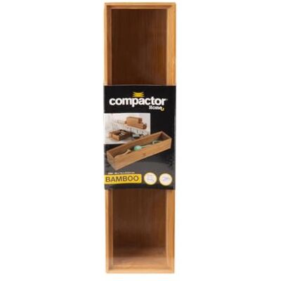 Compactor Opbergbox Donker Hout 30 x 7.5 x H.6.5 cm Compactor Opbergbox Donker Hout 30 x 7.5 x H.6.5 cm