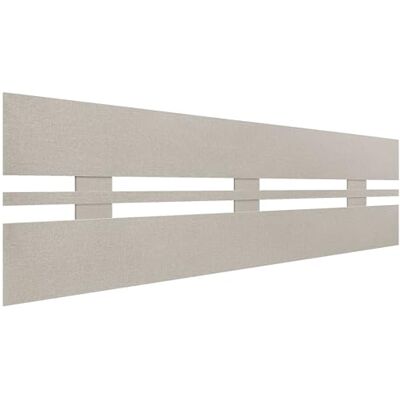 DHOME Hoofdeinde van gerecycled MDF-hout, horizontale stijl, groot, voor bed, type pallet, hardware inbegrepen (135 x 46 cm, horizontaal breed, chevron beige) DHOME Hoofdeinde van gerecycled MDF-hout, horizontale stijl, groot, voor bed, type pallet, hardware inbegrepen (135 x 46 cm, horizontaal breed, chevron beige)