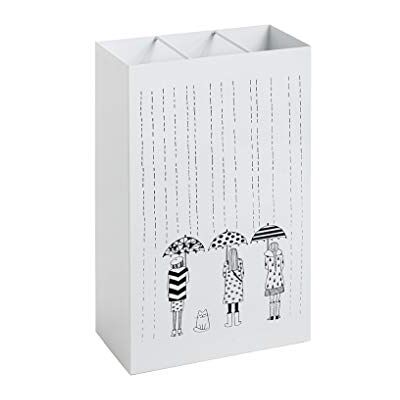HAKU Paraplustandaard, wit, metaal, afmetingen: B 30 x H 48 x D 16 cm, stijl: modern HAKU Paraplustandaard, wit, metaal, afmetingen: B 30 x H 48 x D 16 cm, stijl: modern