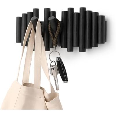 Umbra Picket Rail Hook, zwart Umbra Picket Rail Hook, zwart