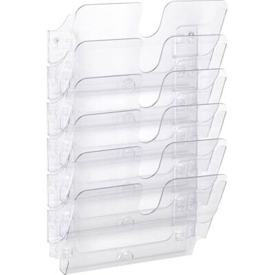 Durable 1700014401 Flexiplus wandstandaard 6, A4, liggend formaat Durable 1700014401 Flexiplus wandstandaard 6, A4, liggend formaat
