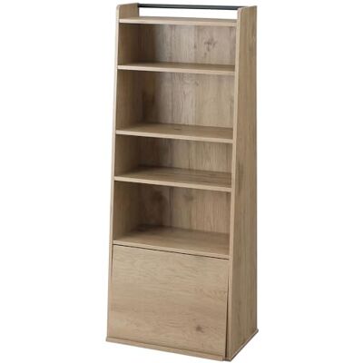 Iris Ohyama , Plank, meubels, opbergboekenkast, met 1 inklapbare deur, multifunctioneel, robuust, eigentijds, slaapkamer, woonkamer, kantoor boekenplank IWMG-5 asbruin, Asbruin, Boekenkast Iris Ohyama , Plank, meubels, opbergboekenkast, met 1 inklapbare deur, multifunctioneel, robuust, eigentijds, slaapkamer, woonkamer, kantoor boekenplank IWMG-5 asbruin, Asbruin, Boekenkast