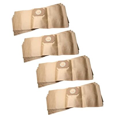 vhbw Lot de 20 sacs d'aspirateur compatibles avec Thomas 1020, 820, 820 SC, 920 Papier 61,3 x 24,1 cm Marron vhbw Lot de 20 sacs d'aspirateur compatibles avec Thomas 1020, 820, 820 SC, 920 Papier 61,3 x 24,1 cm Marron
