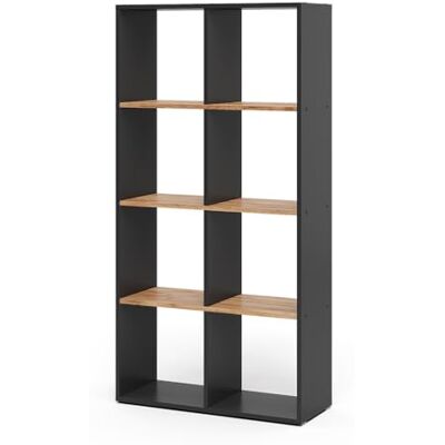 Vicco Opbergkast kubus "Scutum", antraciet/gouden eiken, 143 x 72 cm Vicco Opbergkast kubus "Scutum", antraciet/gouden eiken, 143 x 72 cm