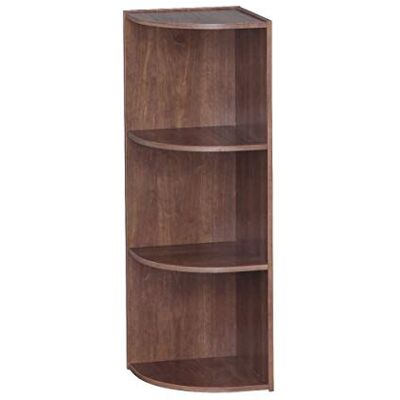 Iris Ohyama , Hoekplank, boekenkast, 3 planken, robuust, multifunctioneel, kantoor, ingang, slaapkamer, woonkamer – basic opbergrek CX-3C – bruin Iris Ohyama , Hoekplank, boekenkast, 3 planken, robuust, multifunctioneel, kantoor, ingang, slaapkamer, woonkamer – basic opbergrek CX-3C – bruin
