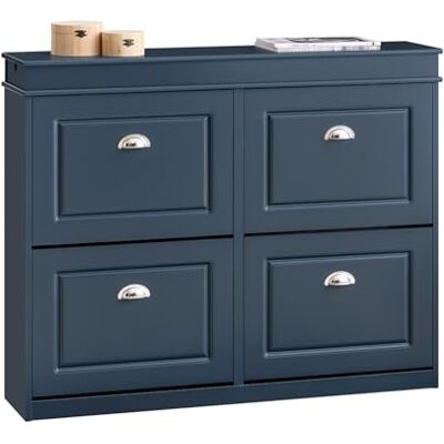 SoBuy Grote schoenenkast 104 cm breed met 4 opklapbare laden FSR79-B Slim schoenenrek met 2 niveaus, lade en haak, schoenenrek van hout voor SoBuy Grote schoenenkast 104 cm breed met 4 opklapbare laden FSR79-B Slim schoenenrek met 2 niveaus, lade en haak, schoenenrek van hout voor