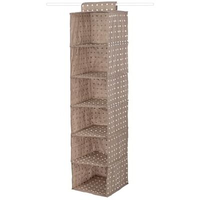 Compactor Rivoli Hangrek, bruin/wit, 30 x 30 x 128 cm (b x h) Compactor Rivoli Hangrek, bruin/wit, 30 x 30 x 128 cm (b x h)