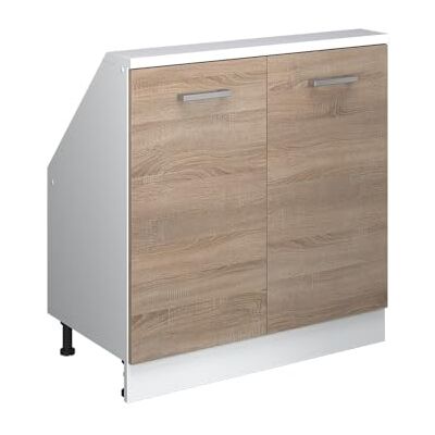 Vicco Rion Helling Opbergkast, Sonoma/Wit Vicco Rion Helling Opbergkast, Sonoma/Wit