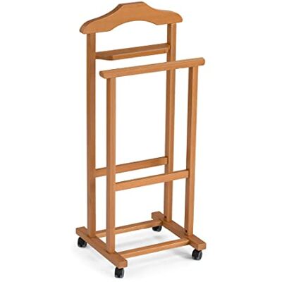 Arredamenti Italia AR_IT 2002 MIRANO Dienstaander, massief beukenhout, 46 x 105 x 37 cm, natuurlijke kleuren Arredamenti Italia AR_IT 2002 MIRANO Dienstaander, massief beukenhout, 46 x 105 x 37 cm, natuurlijke kleuren