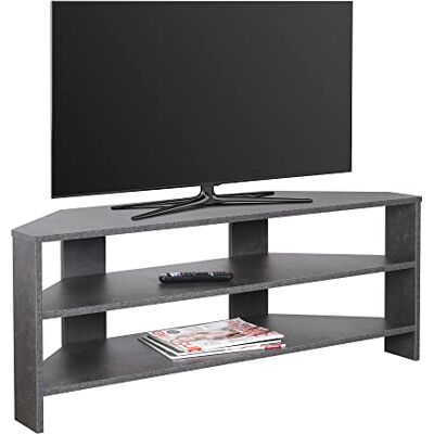 RICOO Laag tv-meubel 110 x 45 x 36 cm betonlook grijs WM069-BG TV-hoekkast voor tv, tv-kast, banken en lage meubels, tv-meubels en telefoonmeubels dressoir tv RICOO Laag tv-meubel 110 x 45 x 36 cm betonlook grijs WM069-BG TV-hoekkast voor tv, tv-kast, banken en lage meubels, tv-meubels en telefoonmeubels dressoir tv