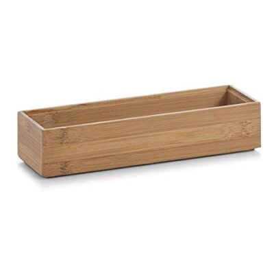 Zeller 13331 Opbergdoos 23 x 7,5 x 5 cm, bamboe Zeller 13331 Opbergdoos 23 x 7,5 x 5 cm, bamboe