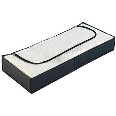 WENKO Opberghoes voor onderbed, Deep Black, polyethyleen, 105 x 15 x 45 cm, zwart WENKO Opberghoes voor onderbed, Deep Black, polyethyleen, 105 x 15 x 45 cm, zwart