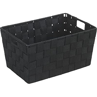 WENKO Badkamermand Adria S, zwart badmand. Inhoud: 6,24 l, polypropyleen, 30 x 15 x 20 cm, zwart WENKO Badkamermand Adria S, zwart badmand. Inhoud: 6,24 l, polypropyleen, 30 x 15 x 20 cm, zwart