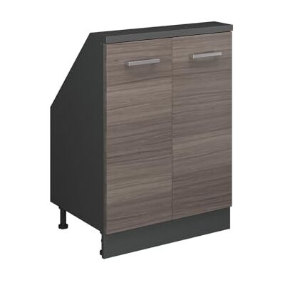 Vicco Rion Helling Opbergkast, edelgrijs/antraciet Vicco Rion Helling Opbergkast, edelgrijs/antraciet