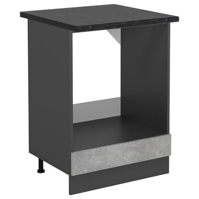 Vicco R-Line inbouwkast, beton, 60 cm, AP antraciet Vicco R-Line inbouwkast, beton, 60 cm, AP antraciet