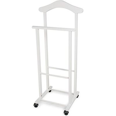 Arredamenti Italia 102 ATRI – nachtkledij Hetre Hout, wit, 37 x 46 x 105 cm Arredamenti Italia 102 ATRI – nachtkledij Hetre Hout, wit, 37 x 46 x 105 cm