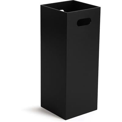 Versa Zwarte basic paraplustandaard, minimalistische stijl, 53 x 21 x 21 cm, MDF-hout, zwart Versa Zwarte basic paraplustandaard, minimalistische stijl, 53 x 21 x 21 cm, MDF-hout, zwart