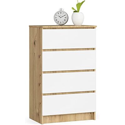 AKORD ladekast nachtkastje ladekast ideaal voor kleine voorwerpen rolkast laminaatplaat duurzaam elegant design AKORD ladekast nachtkastje ladekast ideaal voor kleine voorwerpen rolkast laminaatplaat duurzaam elegant design