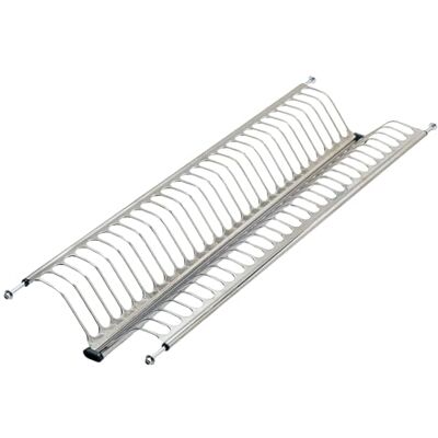 Emuca Hangend afdruiprek voor borden en glazen, breedte 80 cm, binnenbreedte module 735 770 mm, roestvrij staal Emuca Hangend afdruiprek voor borden en glazen, breedte 80 cm, binnenbreedte module 735 770 mm, roestvrij staal