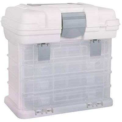 Rayher 39574000 opbergdoos met 4 binnenvakken, 27,5 x 17,5 x 26 cm Rayher 39574000 opbergdoos met 4 binnenvakken, 27,5 x 17,5 x 26 cm