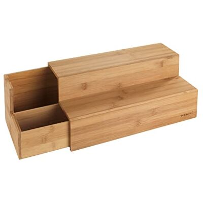 WENKO Bamboe trap voor koffie en thee WENKO Bamboe trap voor koffie en thee