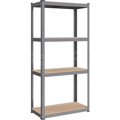 SONGMICS Rek voor zwaar gebruik, 4 niveaus, 520 kg, 40 x 80 x 160 cm SONGMICS Rek voor zwaar gebruik, 4 niveaus, 520 kg, 40 x 80 x 160 cm