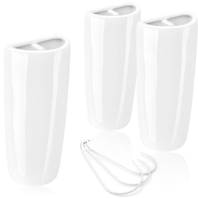 com-four ® 3 x keramische radiatorbevochtigers Hervulbare keramische waterverdampers met S-haken voor een beter binnenklimaat com-four ® 3 x keramische radiatorbevochtigers Hervulbare keramische waterverdampers met S-haken voor een beter binnenklimaat