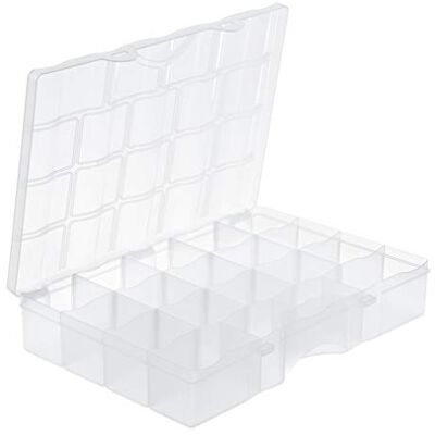 SmartStore Grote opbergdoos voor kleine voorwerpen Grote organizer Transparant Kunststof SmartStore Grote opbergdoos voor kleine voorwerpen Grote organizer Transparant Kunststof