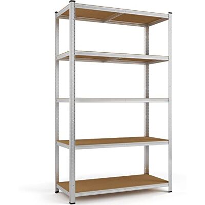 Monzana Deuba Stellingkast Garage Opslag Planken 170x75x30cm 350kg Capaciteit Meubel Rekken 5 Niveaus Metalen Plank Rek Boutloos Zware Stelling Schuur Monzana Deuba Stellingkast Garage Opslag Planken 170x75x30cm 350kg Capaciteit Meubel Rekken 5 Niveaus Metalen Plank Rek Boutloos Zware Stelling Schuur