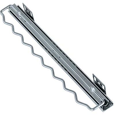 WENKO Kleerhouder voor kledingkast, voor maximaal 8 overhemden, verchroomd metaal, 3 x 6 x 35,5-58,5 cm, glanzend zilver WENKO Kleerhouder voor kledingkast, voor maximaal 8 overhemden, verchroomd metaal, 3 x 6 x 35,5-58,5 cm, glanzend zilver