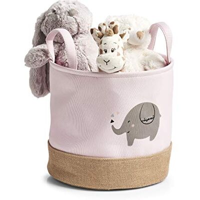 Zeller 14277 opbergmand kinderkamer olifant roze Ø 30 x 29 cm Zeller 14277 opbergmand kinderkamer olifant roze Ø 30 x 29 cm