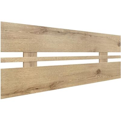 DHOME Hoofdeinde van gerecycled MDF-hout, horizontale stijl, groot, voor bed, type pallet, hardware inbegrepen (95 x 46 cm, horizontaal breed, cambrium) DHOME Hoofdeinde van gerecycled MDF-hout, horizontale stijl, groot, voor bed, type pallet, hardware inbegrepen (95 x 46 cm, horizontaal breed, cambrium)