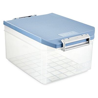 TATAY Opbergdoos met deksel, 14 l, multifunctioneel, 27 x 39 x 19 cm TATAY Opbergdoos met deksel, 14 l, multifunctioneel, 27 x 39 x 19 cm