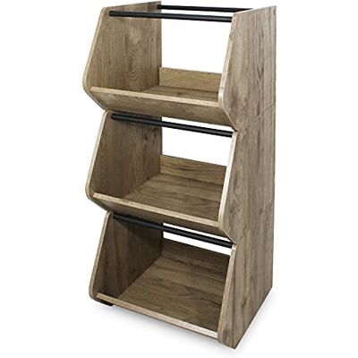 Iris Ohyama , Plank, houten opbergdoos, bijzetmeubel, 1 klapdeur, stapelbaar, robuust, keuken, slaapkamer, woonkamer – basic meubelplank – IWB-400 – asbruin Iris Ohyama , Plank, houten opbergdoos, bijzetmeubel, 1 klapdeur, stapelbaar, robuust, keuken, slaapkamer, woonkamer – basic meubelplank – IWB-400 – asbruin