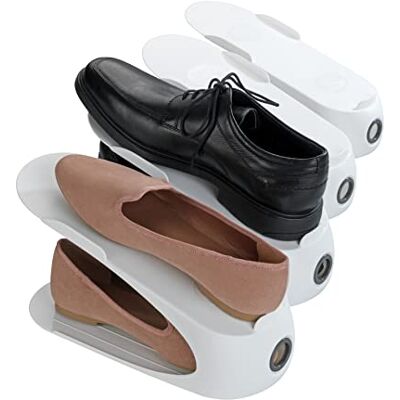 WENKO Schoenenrek, wit, 4 stuks, wit WENKO Schoenenrek, wit, 4 stuks, wit