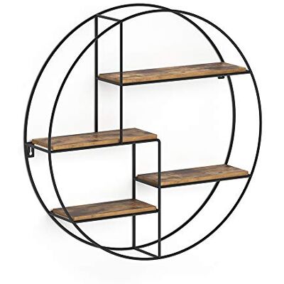 Vicco Rek "Fyrk", antiek hout, 55 x 55 cm Vicco Rek "Fyrk", antiek hout, 55 x 55 cm