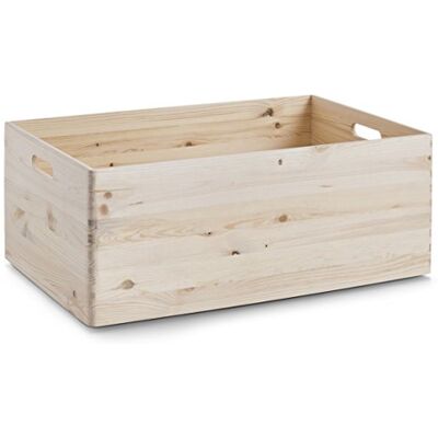 Zeller 13144 multifunctionele kist van naaldhout, 60 x 40 x 24 cm Zeller 13144 multifunctionele kist van naaldhout, 60 x 40 x 24 cm