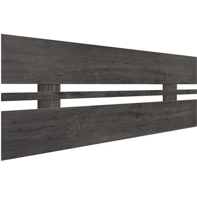 DHOME Hoofdeinde van gerecycled MDF-hout, horizontale stijl, groot, voor bed, type pallet, hardware inbegrepen (95 x 46 cm, horizontaal breed, as) DHOME Hoofdeinde van gerecycled MDF-hout, horizontale stijl, groot, voor bed, type pallet, hardware inbegrepen (95 x 46 cm, horizontaal breed, as)