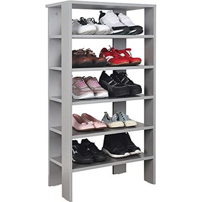 RICOO WM041-PL schoenenrek, 105 x 60 x 32 cm, grijs RICOO WM041-PL schoenenrek, 105 x 60 x 32 cm, grijs