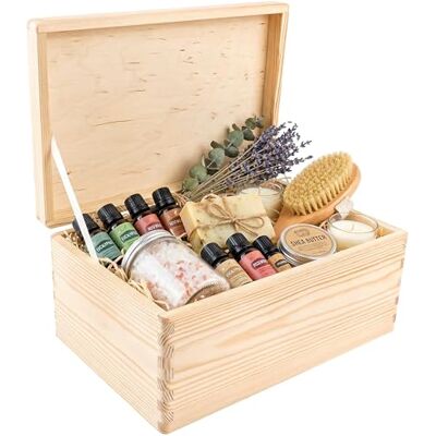 Creative Grote Houten Doos Opberg-Kist 30 x 20 x 14 cm (+/-1cm) met Deksel Borst voor Decoratie Decoupage Perfect voor Documenten, Voorwerpen, Speelgoed, Gereedschap RUW EN ONVERZEGELD Creative Grote Houten Doos Opberg-Kist 30 x 20 x 14 cm (+/-1cm) met Deksel Borst voor Decoratie Decoupage Perfect voor Documenten, Voorwerpen, Speelgoed, Gereedschap RUW EN ONVERZEGELD