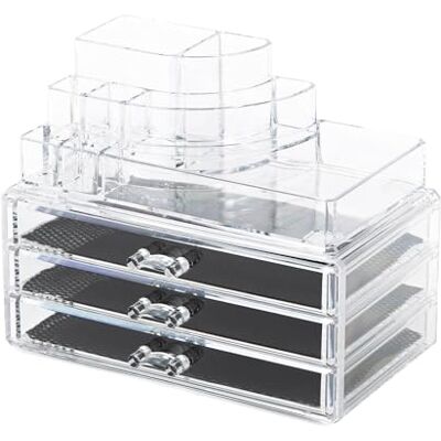 Compactor FORNOR 32067 Cosmetische Organizer, 24 x 15 x H.18,7 Compactor FORNOR 32067 Cosmetische Organizer, 24 x 15 x H.18,7