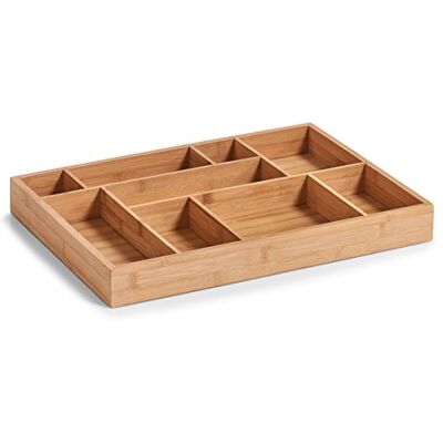 Zeller Lade-organizer van natuurlijk hout, 44,5 x 32 x 5 cm Zeller Lade-organizer van natuurlijk hout, 44,5 x 32 x 5 cm