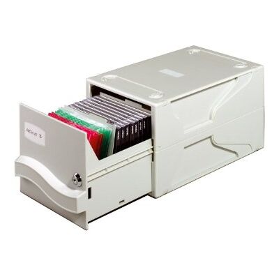 Durable 525610 multimedia-opbergdoos voor 26 cd's/dvd's Durable 525610 multimedia-opbergdoos voor 26 cd's/dvd's