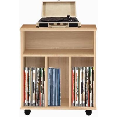 VDD Lp recordsl opbergkast boekenkast bruin VDD Lp recordsl opbergkast boekenkast bruin