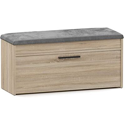 CDF PARMI Schoenenkast voor hal in Scandinavische stijl – 100 x 35 x 49 cm – bank met opbergruimte CDF PARMI Schoenenkast voor hal in Scandinavische stijl – 100 x 35 x 49 cm – bank met opbergruimte