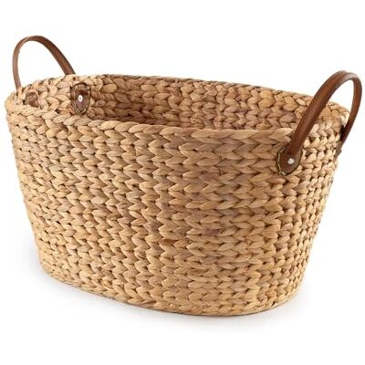 Compactor RAN6826 Opbergmand, naturel, 60 x 45 x 31 cm Compactor RAN6826 Opbergmand, naturel, 60 x 45 x 31 cm