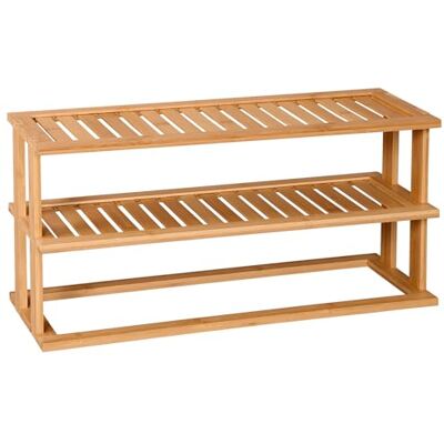 Kesper Keukenrek, materiaal: bamboe, afmetingen: 55 x 27 x 20 cm, kleur: bruin 58806 Kesper Keukenrek, materiaal: bamboe, afmetingen: 55 x 27 x 20 cm, kleur: bruin 58806